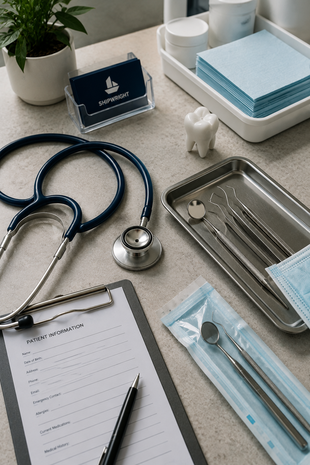 A healthcare professional speaks with a patient.